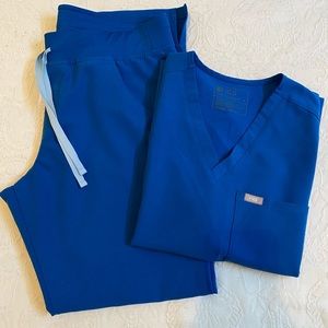 Royal Blue Figs Scrubs